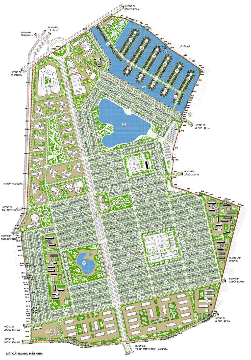 Mặt bằng tầng Vinhomes Hậu Nghĩa